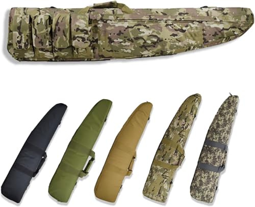 Gewehrfutteral Langwaffentasche, Tactical Weapon Bags Luftgewehr Tasche Durable rutschfeste Wasserdicht Jagdausrüstung Luftgewehr Gewehr Schutztasche Fall C,120CM