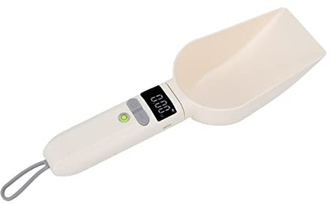 Food Scale, Gram Measuring Spoons Detachable Digital Spoon Scale Measuring Spoon Pet Weighing Spoon Food Grade with LCD Display for Kitchen Gadgets Daily Meals and Pet Food