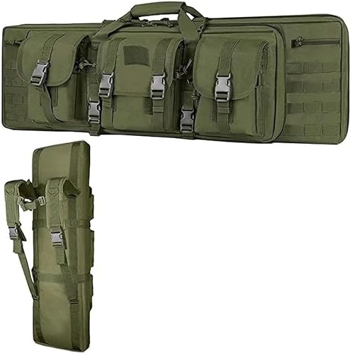 Gewehrtasche,Luftgewehr Tasche,Gewehrkoffer Futteral Langwaffen Fürpistole Gewehr Range Bag Für Jagd Schießstand Schusswaffentransport,Waffentasche Für Langwaffen,Taktische Zubehör