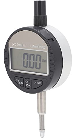Indicatore Digitale di Precisione, Comparatore Millesimale 0.01mm, Gamma 0-12.7mm - Alta Accuratezza, Design Ergonomico, Ideale per Calibro Professionale e Sincronizzatore