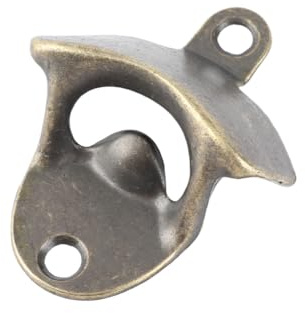 Alomejor Apribottiglie per Birra Rustico Forte, Montaggio a Parete, Apribottiglie per Bar, 10 Pezzi, Stile Vintage