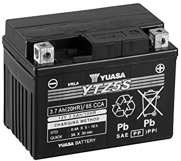 Yuasa YTZ5S 12V 65 CCA Hochleistungs-VRLA Autobatterie