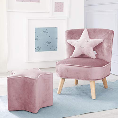 Roba - Set di mobili per bambini 'Lil Sofa' composto da divano per bambini, poltrona, cuscino decorativo nuvola