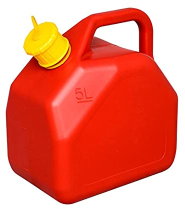 Recipientes para gasolina Bote de gasolina de 5L, 10L, 20L para almacenamiento de combustible Contenedor de aceite diesel Bote con pico vertedor para gasolina y diesel, Bomba manual de sifónx1, Apro