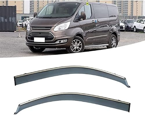 Premium Qualität Windabweiser Auto Regenabweiser Regenschutz 4Pcs für Ford Tourneo Custom 2016-2022 Seitenscheiben vorn und hinten