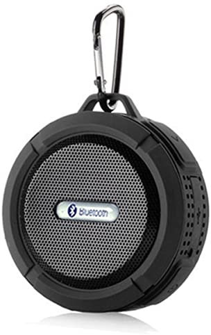 Yuehuamech Bluetooth Shower Speaker C6 HD Stereo Sound Waterproof Mini Wireless Shower Radio Portable Music Sound Box with Detachable Suction Cup for Outdoor Beach Travel Pool