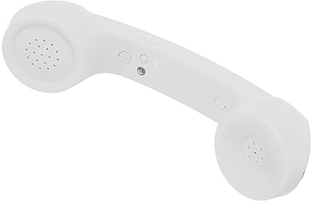 Auricular de Teléfono Bluetooth, Receptor de Teléfono Móvil Inalámbrico Recargable a Prueba de Radiación Retro Compatible con Teléfonos Móviles, Portátiles y Otros Dispositivos