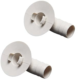 2 Piezas Universal De Escape Aire Acondicionador D Unidad Exterior Boquilla Conector Fácil de Instalar Durable
