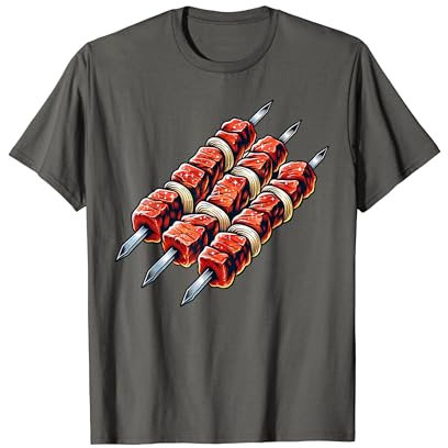 Shashlik Master Grill Russian Skewers Grill Russia T-Shirt