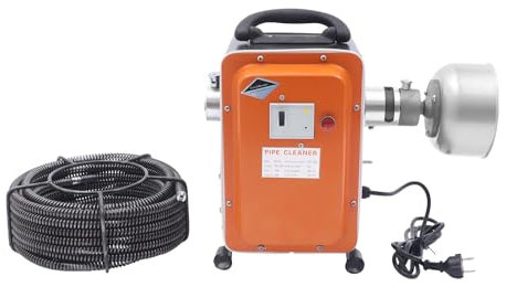 Rohrreinigungsmaschine 750W, Abflussreinigungsmaschine Rohrreinigungsgerät 20-150mm für Abfluss in Bad oder Küche