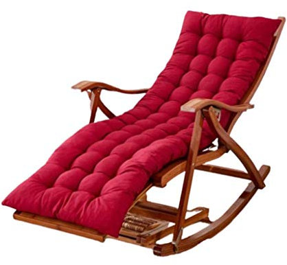 GLOBEXSS Sonnenliegen, Klappstuhl, Verstellbarer Freizeit-Schaukelstuhl, mit Massage Camping/Balkon Entspannender Sonnenstuhl für ältere Menschen