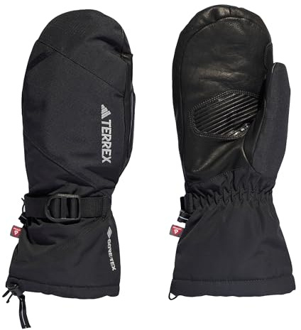 adidas Unisex Terrex Gore-TEX Over THE Cuff Mitten, Black, L