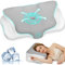 Ehomfory Cervicale Ergonomico Cuscino Memory Foam per Dormire, Cuscino Memory Foam per Supporto Cervicale con Federa Sfoderabile e Lavabile