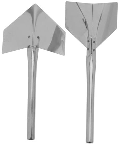 KITANDOVE 2 Paletas De Esquina De Acero Inoxidable Paletas De Esquina Interiores Y Exteriores Herramienta Para Dar Forma A Esquinas De Paneles De Yeso Para Enlucir Esquinas De Albañilería