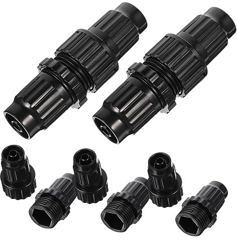 Toddmomy 5sätze Teiliges Kunststoff Gartenschlauchanschlüssen wasserdichte Und Langlebige Verbindungsteile Für Garten Und Schnell Und Installieren Kompatibel Mit Gängigen Schläuchen