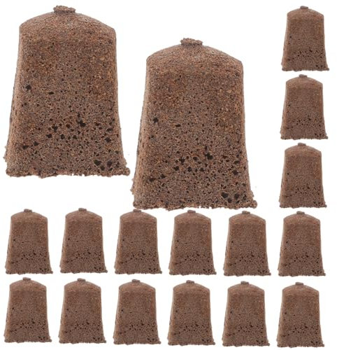 BESPORTBLE 40 Unidades De Bloques De Esponja para Plántulas Cubos De Cultivo para Plantas Bloque De Cultivo Sin Tierra Suelo De Compresión Nutrientes Naturales Accesorios De Jardín