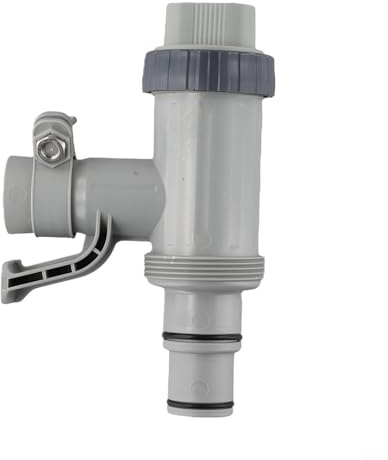 HavenDomicile Swimming Pool Hose Joint, Pool Hose Connector With Plunger Valve Connector For Above Ground Pool Vacuum Pipe Holder