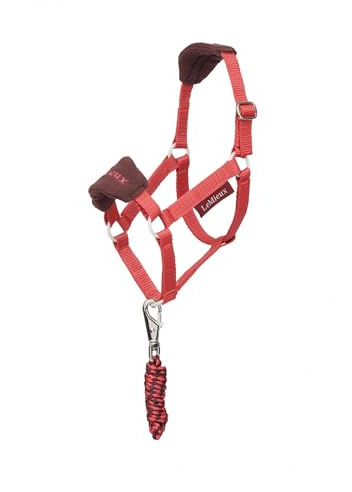 LeMieux Hobby Horse Vogue Headcollar & Leadrope - Cranberry
