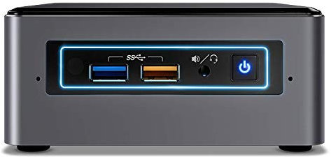 Intel NUC 7 Kit NUC7I3BNHX1, i3-7100U, DDR4 So-DIMM, 16GB Optane Memory, 2.5 SATA Bay, HD Graphics 620, Barebone