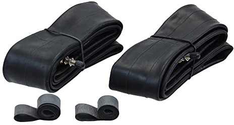 Citomerx 2x Schlauch-Felgenband-Set 2.00-16 2.25-16 2.50-16 | 80/90-16, 20x2,25