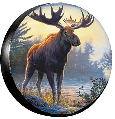 Wetterfeste Reifenabdeckung, Ersatzreifenabdeckung, für Wohnmobil, LKW, Anhänger, Wohnmobil, 61 - 83 cm Reifendurchmesser