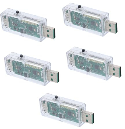 UKCOCO 5stücke Usb Tester Mit Farb-lcd-display Messgerät Für Spannung Strom Und Kapazität Für Handy-ladegeräte Laptops Und Powerbanks