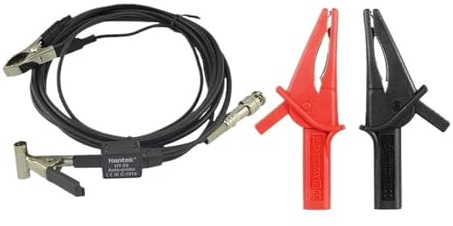 HT25 Oszilloskop Sonde Automatische Zündung HT18A HT201 HT307 Big Delphin/Gator Zangen Multimeter Auto осилора Zubehör (Color : HT25 with HT18A)