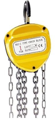 Bloc d'extraction de bloc de chaîne de main de palan à chaîne manuel de 0.5 T/1 T/2 T for les quais d'entrepôt d'usine soulevant la charge lourde facile à utiliser(Pologne,0.5 Ton 3M)