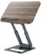 tounee Atril telescópico para Libros de Cocina, Altura Ajustable, diseño Extensible, ergonómico con Pinzas Laterales elásticas, Apto para Todos los Libros (Gris)