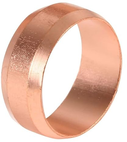 Pack of 5-25mm MDPE Copper Compression Olive (Also Available in 20mm)