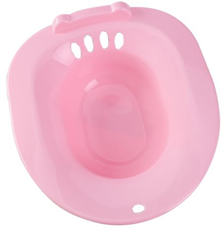 Gogogmee Sitzbad Für Toilettensitz Sitzbecken Zur Intimreinigung Überlaufschutz Für Einfaches Befüllen Mit Warmem Wasser Geeignet Für Schwangere Und Hämorrhoiden-patienten Hochwertiges Mate
