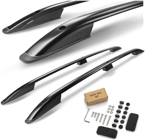 CHROMEMASTER | Barre da Tetto, Rail Tetto Compatibile con Nissan Townstar L1 | Standard CORTO 2022+; Sono Utilizzate per il Montaggio di Portapacchi, Box da Tetto o Portabiciclette | Alluminio