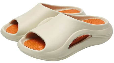 Pantoufles orthopédiques pour femme avec soutien de la voûte plantaire Sandales orthopédiques à bout ouvert Sandales de sport épaisses imperméables légères d'été décontractées