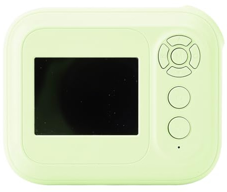 Instant Print Camera för Barn, 48MP 1080P HD Selfie Instant Cameras för Småbarn, med 6x Zoom, 20 Inbyggda Ramar, 5 Filter Compact Portable Instant Camera med MP3 -spelfunktioner (Grön)