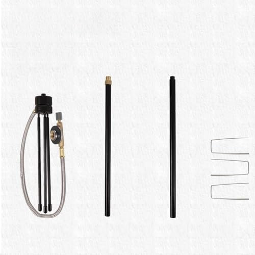 Portable Gas Heater Stand for Camping, Tent Heating Stove Tripod Holder with Stakes for Winter Adventures and Outdoor Activities (Tripod Only)