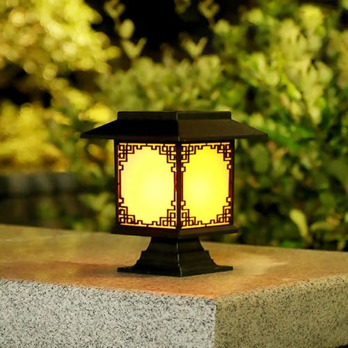 Borne Lumineuse d'extérieur étanche pour Jardin, Colonne Lumineuse, Lanterne, Lampe Stigma, éclairage paysager Moderne pour entrée de Jardin