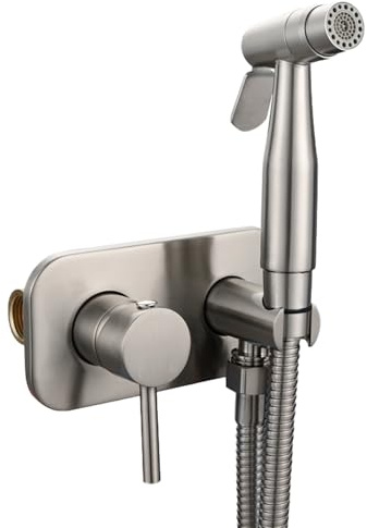 GMBYLBY Aggiornamenti Bidet Manuale con Miscelatori E Lavare Femminile Attaccamento Acqua Calda Soluzione Cura degli Anziani Valvole Miscelatori Caldi E