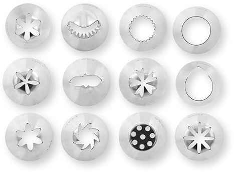 Set de 12 douilles en inox - Alice Délice