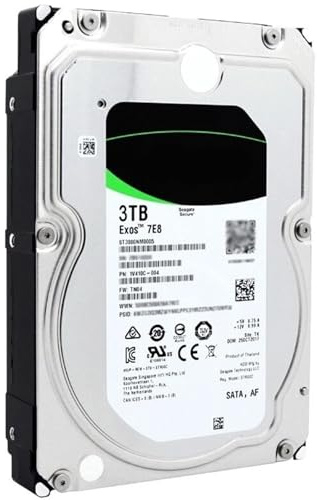 WBOBKO Para disco duro 3T Enterprise de 3 TB para monitoreo de escritorio NAS matriz ST3000NM0005