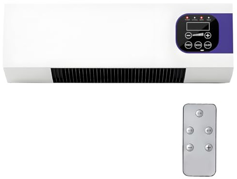 Epicooler aire acondicionado, Ventilador de pared con mando a distancia, Acondicionadores de aire portátiles compactos multiusos, Aire acondicionado de pared reversible split, Sin unidad exterior