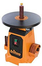 TRITON 622768 Lijadora de cilindro orientable sobre bandeja inclinable 380 mm 350 W tsps370, naranja