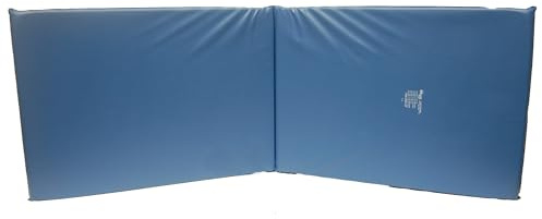 Skil-Care Soft-Fall Bedside Mat, Folding, 24 Width, 68 x 24 x 2, Compact Fall Protection Mat with High-Density Foam and Vinyl Cover, 911546