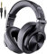 OneOdio A70 Cuffie Bluetooth Over Ear, Cuffie Con filo Cuffie Wireless Cuffie Over Ear con Microfono Stereo Hi-Fi, 72 Ore di Riproduzione, Jack 3,5 e 6,35 mm, Pieghevole, per DJ, Chitarra, PC, Nero