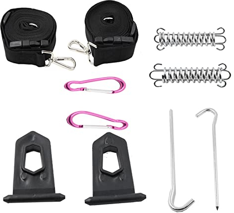 cantondz Fiamma Awning Tie Down Kit S Compatible with F35 F45 F65 Caravan Motorhome Awnings Storm Straps Protection Outdoor Camping Tool