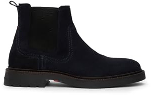 Tommy Hilfiger Botas Chelsea Hombre Comfort elegantes, Azul (Desert Sky), 41