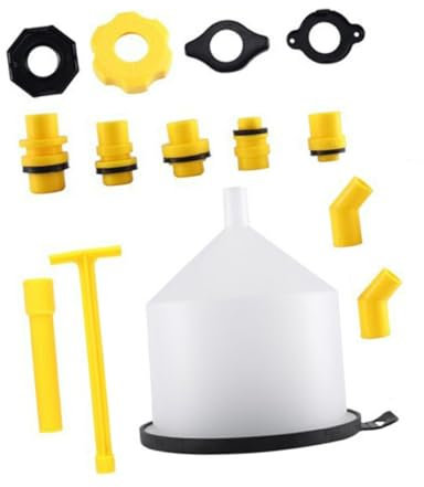 COSMEVIVI 1ensemble Kit De Remplissage De De Refroidissement Pour Radiateur Entonnoir Anti-déversement Pour Et De Refroidissement Outil Pratique Pour Vidange Et Remplacement De