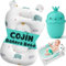 BABYBEBLOO Cuscino per vasca da bagno + brocca da bagno - Adattatore vasca da universale - riduttore - cuscino per - materassino per bambini, amaca da (Bianco)