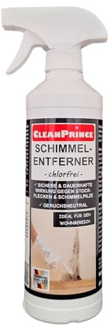 0,5 Liter Flasche Schimmelentferner chlorfrei | Schimmel-Entferner, Wohnräume, Innen, Schimmelex, Anti Schimmel, Reiniger