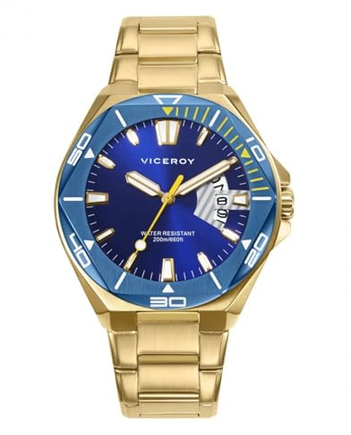 Viceroy Reloj Heat 46847-97 Hombre Acero IP Azul
