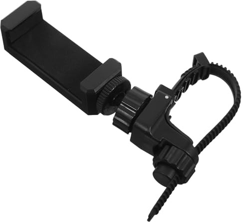 HOODANCOS Soporte Metálico Portátil para Teléfono y Trombón Clip de Lira Negro para Músicos en Conciertos y Ensayos, Visualización Manos Libres de Partituras